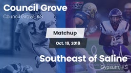 Matchup: Council Grove vs. Southeast of Saline  2018