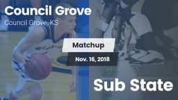 Matchup: Council Grove vs. Sub State 2018