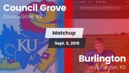 Matchup: Council Grove vs. Burlington  2019