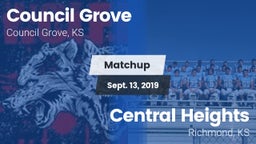 Matchup: Council Grove vs. Central Heights  2019