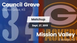 Matchup: Council Grove vs. Mission Valley  2019