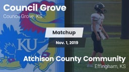 Matchup: Council Grove vs. Atchison County Community  2019