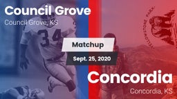 Matchup: Council Grove vs. Concordia  2020