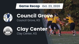 Recap: Council Grove  vs. Clay Center  2020
