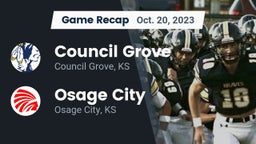 Recap: Council Grove  vs. Osage City  2023