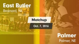 Matchup: East Butler vs. Palmer  2016