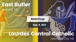 Matchup: East Butler vs. Lourdes Central Catholic  2017