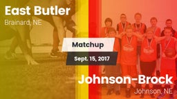 Matchup: East Butler vs. Johnson-Brock  2017