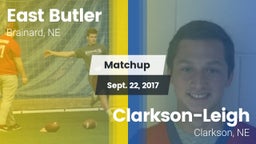 Matchup: East Butler vs. Clarkson-Leigh  2017