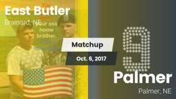 Matchup: East Butler vs. Palmer  2017