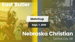 Matchup: East Butler vs. Nebraska Christian  2018