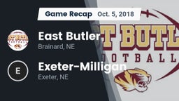 Recap: East Butler  vs. Exeter-Milligan  2018