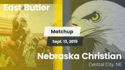 Matchup: East Butler vs. Nebraska Christian  2019