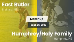 Matchup: East Butler vs. Humphrey/Holy Family  2020