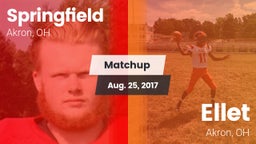 Matchup: Springfield vs. Ellet  2017