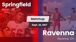 Matchup: Springfield vs. Ravenna  2017