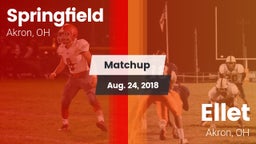 Matchup: Springfield vs. Ellet  2018