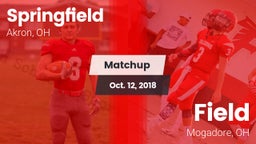 Matchup: Springfield vs. Field  2018