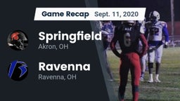 Recap: Springfield  vs. Ravenna  2020