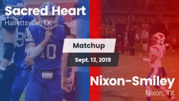Matchup: Sacred Heart vs. Nixon-Smiley  2019