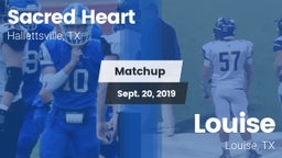 Matchup: Sacred Heart vs. Louise  2019