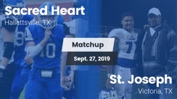 Matchup: Sacred Heart vs. St. Joseph  2019
