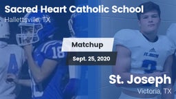 Matchup: Sacred Heart vs. St. Joseph  2020