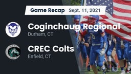 Recap: Coginchaug Regional  vs. CREC Colts 2021