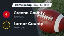 Recap: Greene County  vs. Lamar County  2018