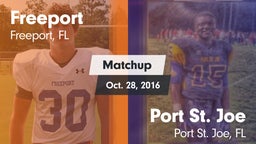 Matchup: Freeport vs. Port St. Joe  2016