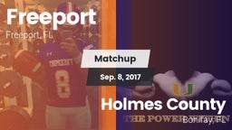 Matchup: Freeport vs. Holmes County  2017