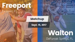 Matchup: Freeport vs. Walton  2017