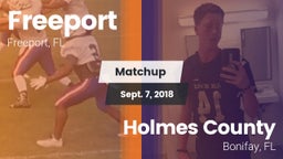 Matchup: Freeport vs. Holmes County  2018