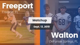 Matchup: Freeport vs. Walton  2019
