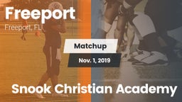 Matchup: Freeport vs. Snook Christian Academy 2019