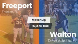 Matchup: Freeport vs. Walton  2020