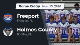 Recap: Freeport  vs. Holmes County  2020