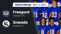Recap: Freeport  vs. Sneads  2022