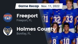 Recap: Freeport  vs. Holmes County  2022