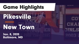 Pikesville  vs New Town  Game Highlights - Jan. 8, 2020