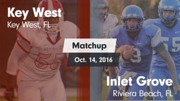 Matchup: Key West vs. Inlet Grove  2016