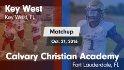 Matchup: Key West vs. Calvary Christian Academy 2016