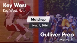 Matchup: Key West vs. Gulliver Prep  2016