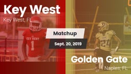 Matchup: Key West vs. Golden Gate  2019