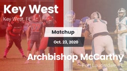 Matchup: Key West vs. Archbishop McCarthy  2020