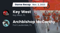 Recap: Key West  vs. Archbishop McCarthy  2023
