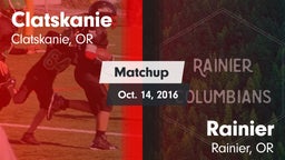 Matchup: Clatskanie vs. Rainier  2016