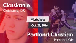 Matchup: Clatskanie vs. Portland Christian  2016