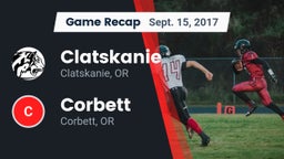 Recap: Clatskanie  vs. Corbett  2017