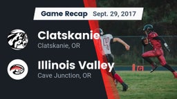 Recap: Clatskanie  vs. Illinois Valley  2017